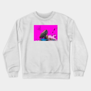 Cat 13 / Swiss Artwork Photography Crewneck Sweatshirt